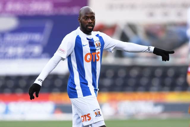 Youssouf Mulumbu was a class above in his 60 minutes on the park. Picture: SNS