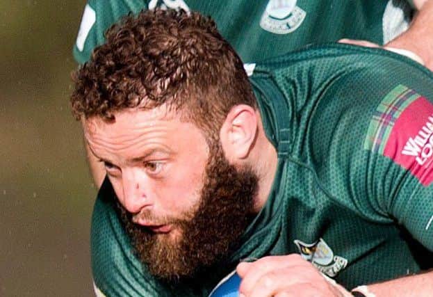 Hawick's Bruce McNeill. Picture: Graham Stuart/SNS/SRU