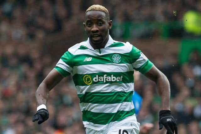 Celtic striker Moussa Dembele. Picture: John Devlin