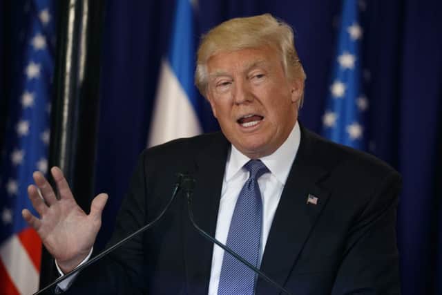Donald Trump sparked controversy earlier this week. Picture: AP