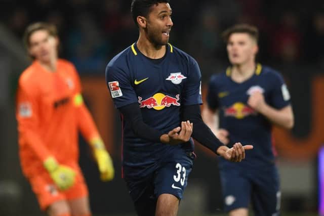 Marvin Compper in action for Leipzig against Augsburg. Picture: Getty Images