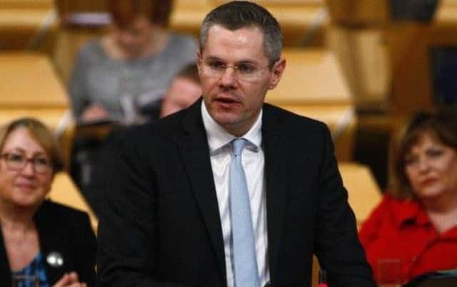 Derek Mackay said a tax rise is being considered