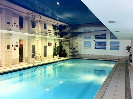 The pool at Lodge on the Loch hotel, Loch Lomond. Picture: submitted