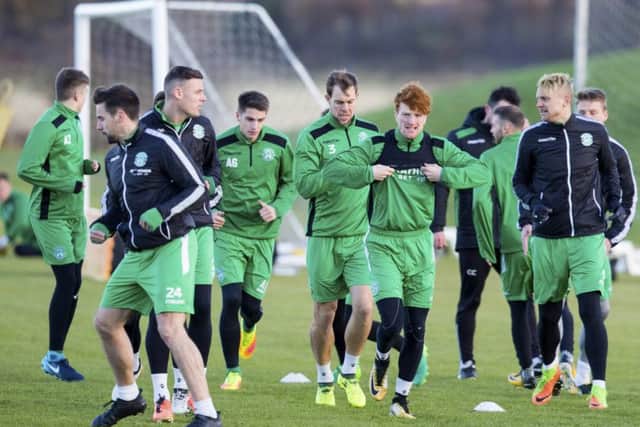 Hibs will spend a week in the Algarve as part of the winter training plans. Picture: SNS Group