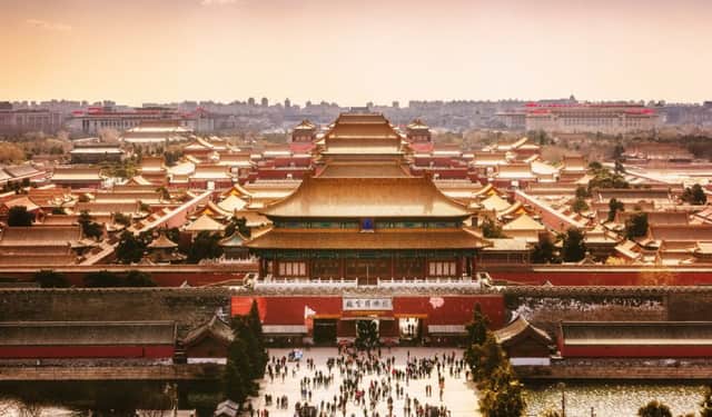 The Forbidden City with Tiananmen Square in the background. Picture: Getty/iStock