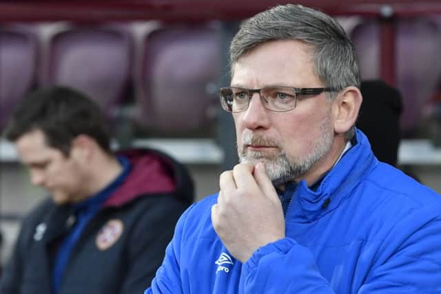 Craig Levein is looking to strengthen his Hearts squad in the January transfer window. Picture: SNS