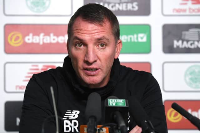 Celtic manager Brendan Rodgers has faced Zenit in European competition before. Picture: SNS