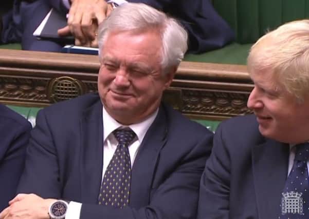 David Davis has admitted he doesn't have to be very clever to do his job as Brexit Secretary. Picture: AFP PHOTO/PRU