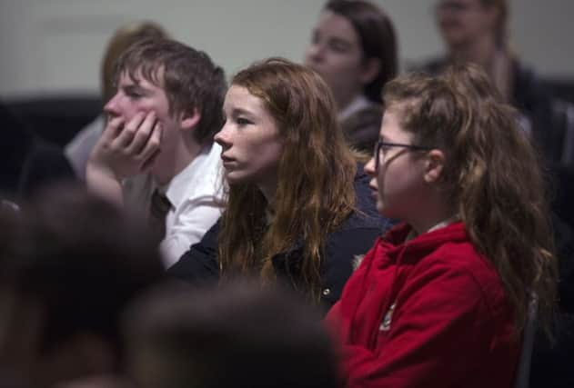 The annual schools lecture series encourages pupils to consider careers in cyber security. Picture: Chris Watt