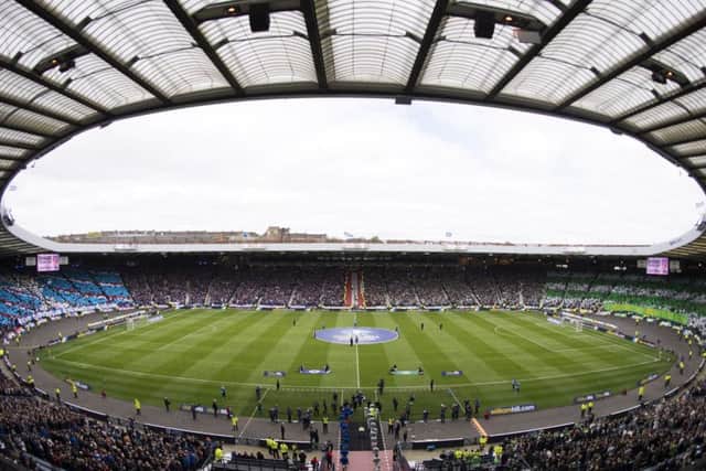 The future of historic Hampden Park as a major football stadium is at stake. Picture: Ross Parker/SNS