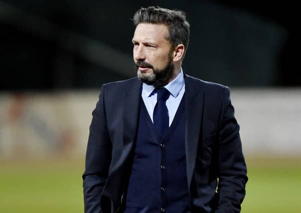 Derek McInnes is owed an apology from Rangers, according to Stewart Milne. Picture: SNS Group