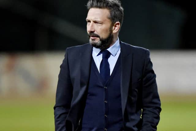 Derek McInnes is owed an apology from Rangers, according to Stewart Milne. Picture: SNS Group