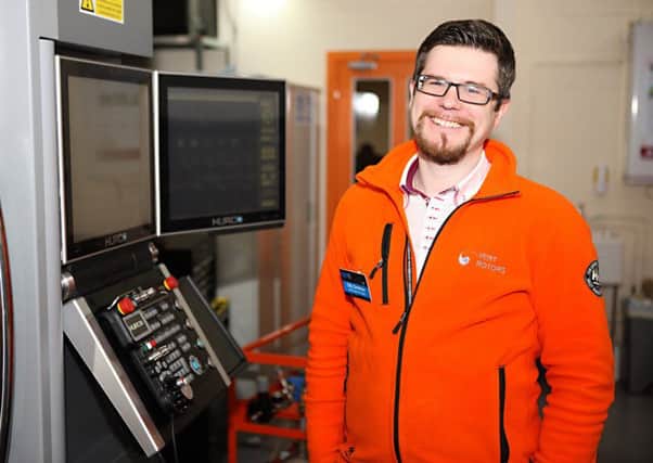 Olly Dmitriev founded Edinburgh-based Vert Rotors in 2013. Picture: Contributed