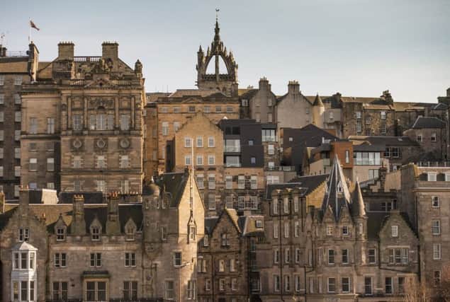A view of Edinburgh's skyline