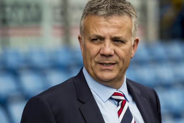 Director of Football Mark Allen pictured ahead of the Ross County-Rangers match. Picture: SNS Group