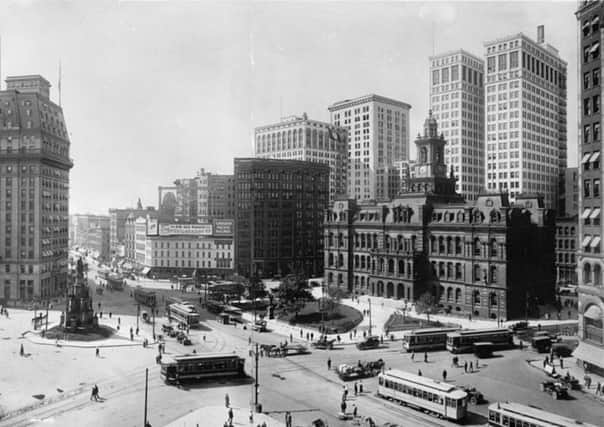 Detroit around 1920. PIC: Copyright United States Library of Congress.