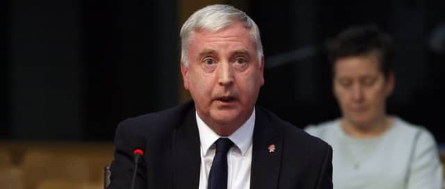 James Kelly MSP appears before the Justice Committee to give evidence on his members bill the Offensive Behaviour at Football and Threatening Communications (Repeal) (Scotland) Bill. 12 December 2017. Pic - Andrew Cowan/Scottish Parliament