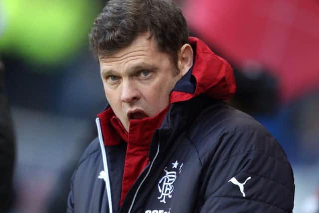 Rangers interim manager Graeme Murty. Picture: PA