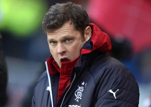 Rangers interim manager Graeme Murty. Picture: PA
