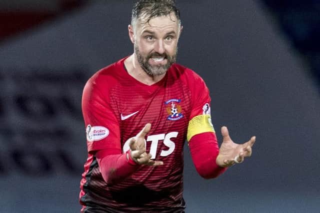 Kris Boyd was on target to rescue a point for Kilmarnock. Picture: Craig Williamson/SNS