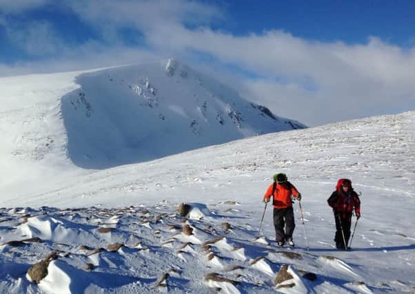 An avalanche alert has been issued for Scotland's mountains.