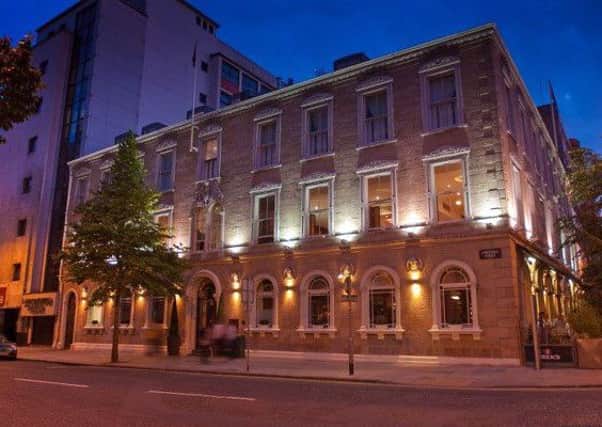 Ten Square Hotel is located in the heart of Belfast city centre, occupying what was once a row of Georgian townhouses.