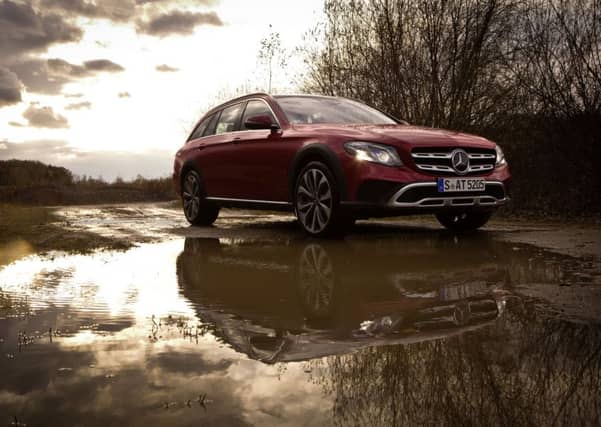 The All Terrain offers the suave good looks of a luxury estate with the guts of an off-roader