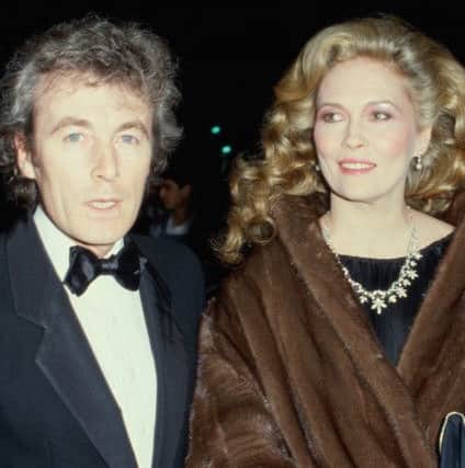 Terry O'Neill with then wife Faye Dunaway in1983. Picture: Fox Photos/Hulton Archive/Getty Images