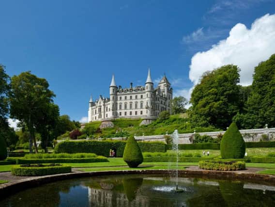 Dunrobin Castle has been named the most romantic in Scotland.