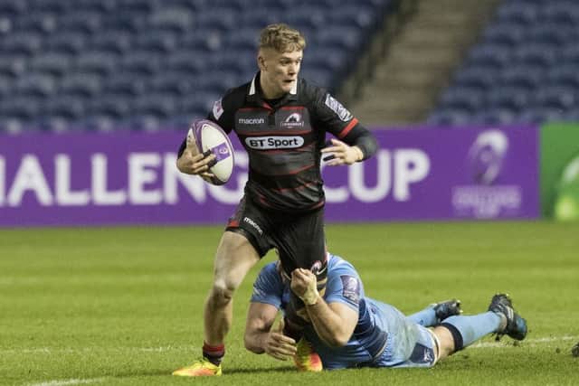 Darcy Graham in action against London Irish. Picture: SNS Group