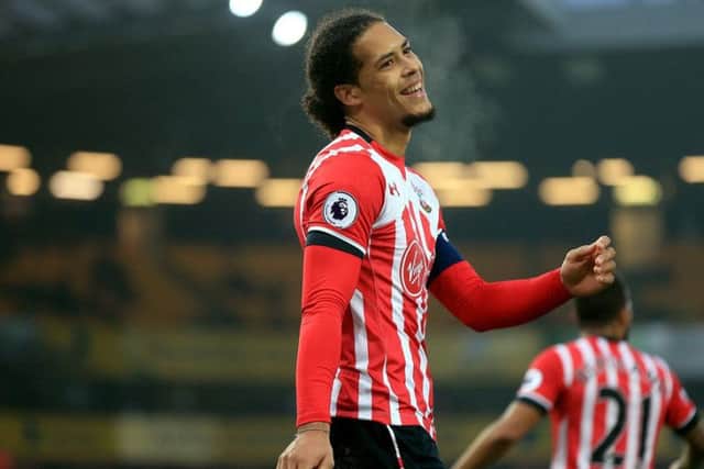Virgil van Dijk looks to be on his way out of Southampton. Picture: Getty Images