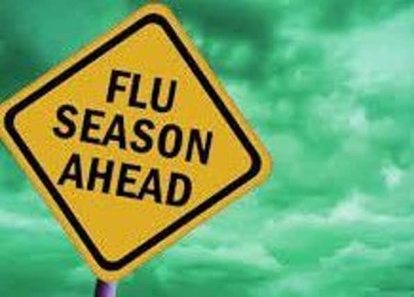 The flu season regularly increases pressure on the health service