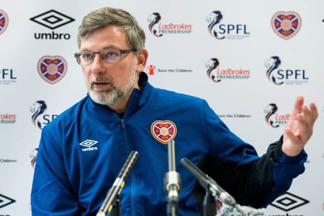 Hearts manager Craig Levein. Picture: Ross Parker/SNS