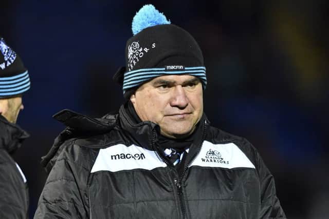 Glasgow Warriors head coach Dave Rennie. Picture: Bill Murray/SNS