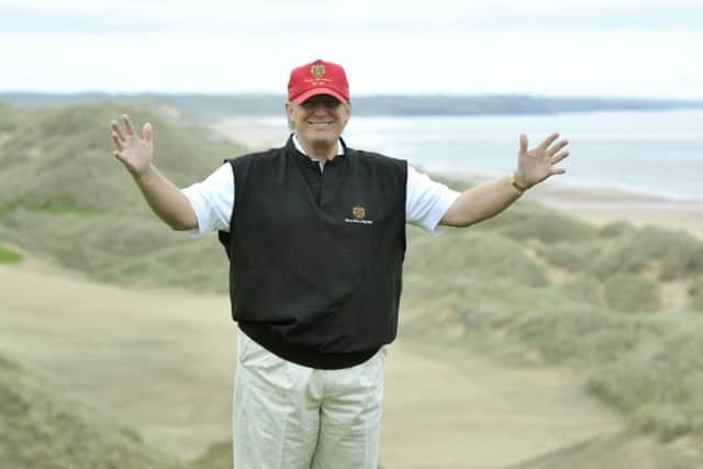 Donald Trump's golf course was criticised for its effect on the local environment. (Picture: Dan Phillips)