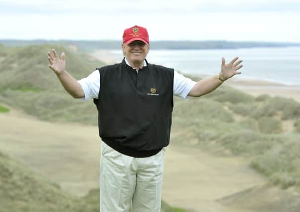 Donald Trump's golf course was criticised for its effect on the local environment. (Picture: Dan Phillips)