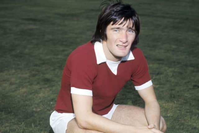 Bobby Prentice in his 1970s Hearts heyday.