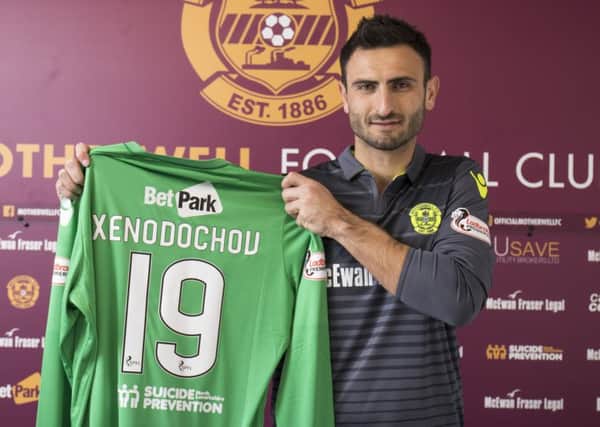 Motherwell have completed a short-term deal for Greek goalkeeper Gennadios Xenodochov. Picture: Motherwell FC
