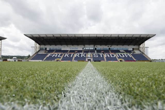 Falkirk was one of six fixtures to fall victim to the weather. Picture: SNS/Craig Foy