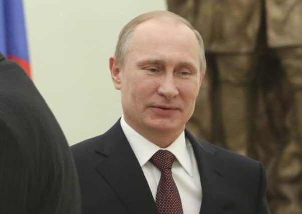 Russian president Vladimir Putin. Picture: AFP/Getty