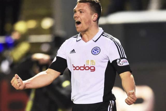 Craig Moore netted in Ayr's 4-1 win over East Fife. Picture: SNS/Rob Casey
