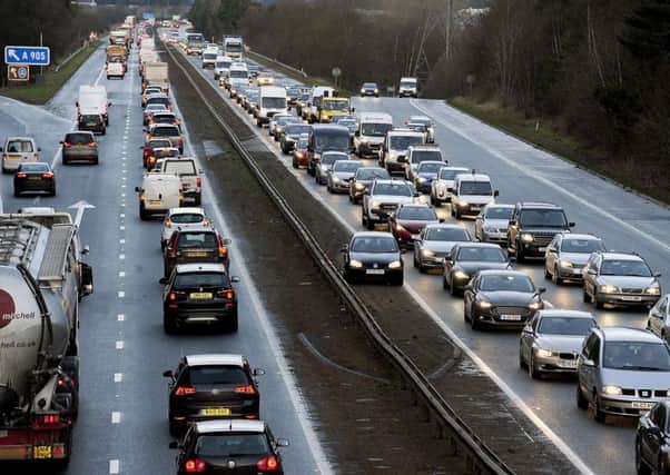 Drivers have been warned of heavy congestion on Friday