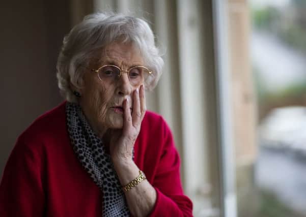 The number of over-75s in Scotland is expected to nearly double over 25 years (Picture: John Devlin)