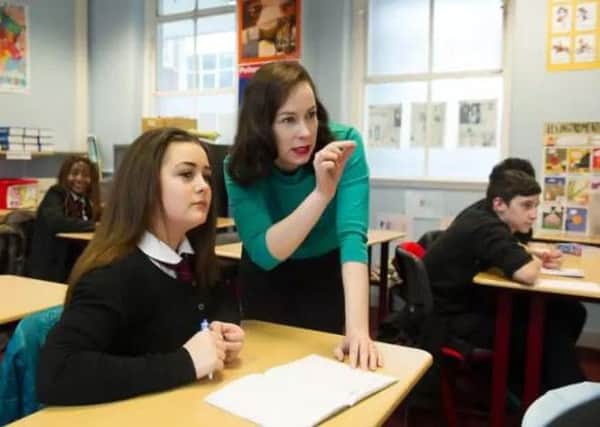 Teachers will get a 1 per cent rise backdated to April and a further 1 per cent in January. Picture: John Devlin