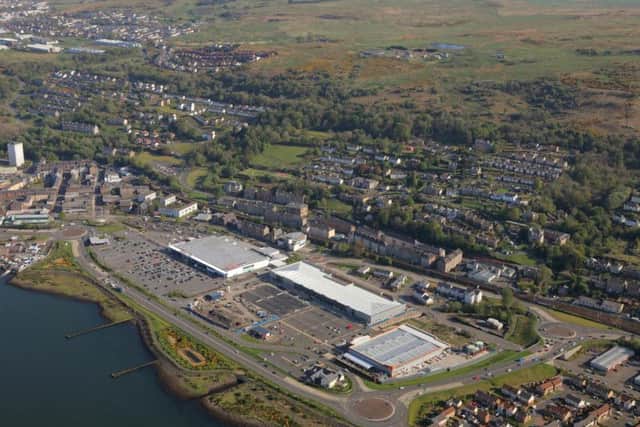 The 45m, 180,000 sq ft Port Glasgow Shopping Park is one of Ediston Real Estates projects. Picture: Ediston Real Estate.