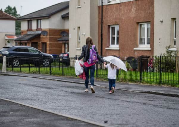 Ferguslie Park in Paisley is one of Scotland's most deprived areas (Picture: John Devlin)