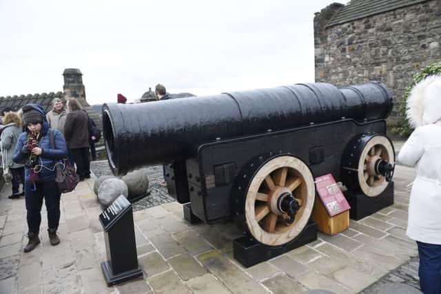 Mons Meg. Picture: Greg Macvean