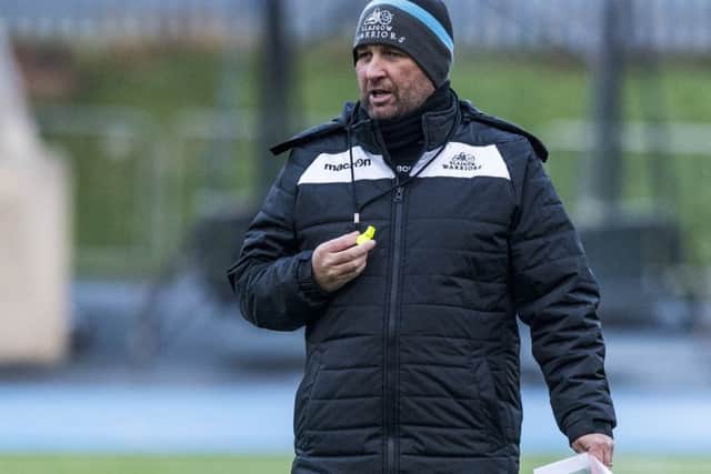 Glasgow Warriors coach Kenny Murray during a training session at Scotstoun. Picture: Gary Hutchison/SNS/SRU