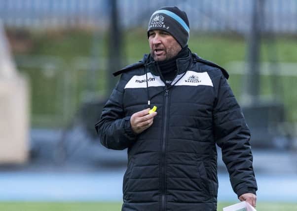 Glasgow Warriors coach Kenny Murray during a training session at Scotstoun. Picture: Gary Hutchison/SNS/SRU