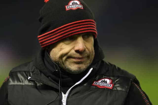 Richard Cockerill has vowed that his improving Edinburgh Rugby side will 'throw everything' at Glasgow Warriors. Picture: Getty Images